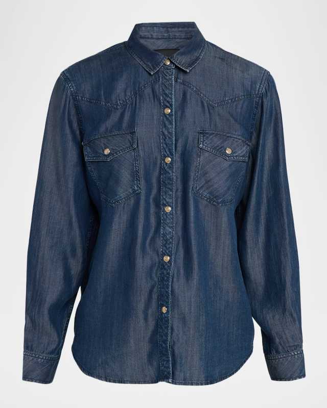 Remi Long-Sleeve Western Shirt